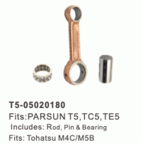 2 STROKE - CONNECTING ROD KITS  - PARSUN T5/TC5/TE5 -TOHATSU M4C/M5B -  T5-05020180 - Parsun